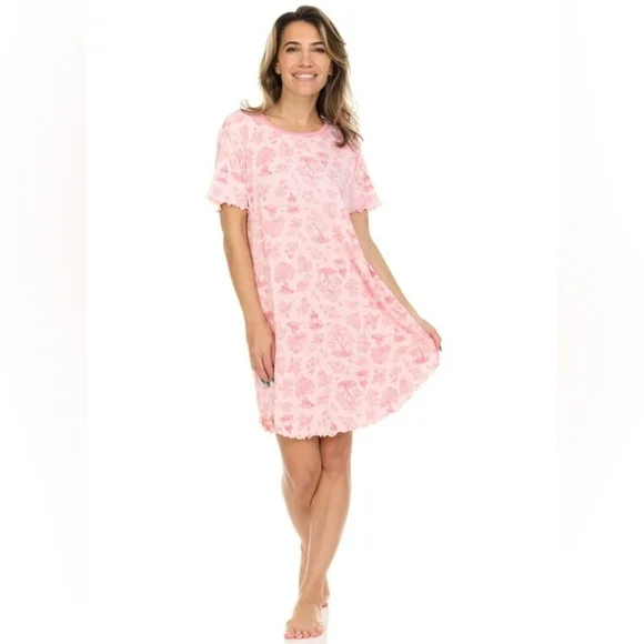 Flora Nikrooz 2-Piece Sleep Dress and Robe Set - Picture 2 of 6